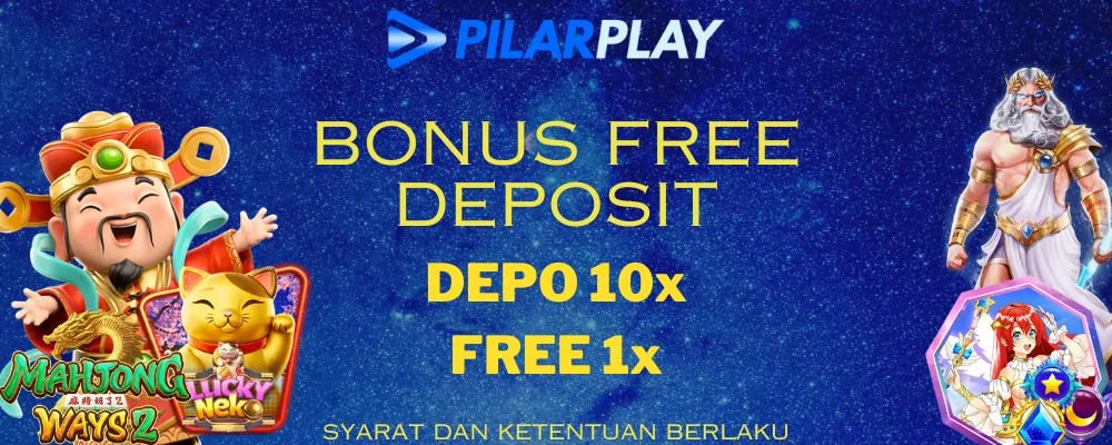 PILARPLAY free deposit promotion